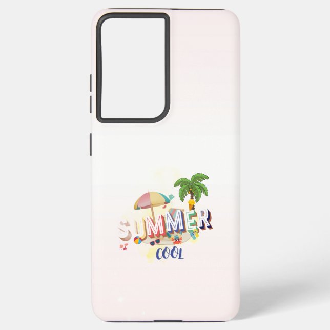Coque Samsung Galaxy Cool Summer phone case (Verso)