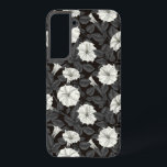 Coque Samsung Galaxy Coque de fleurs de lune coque iphone de l'accouple<br><div class="desc">Motif dessiné à la main avec des lunes</div>
