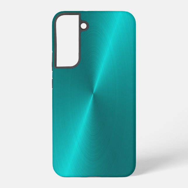 Coque Samsung Galaxy Coque de galaxie bleu brillant (Verso)