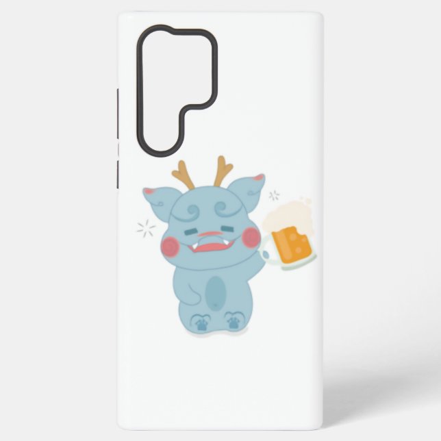 Coque Samsung Galaxy Coque Galaxy Ultra 22 caractères (Verso)