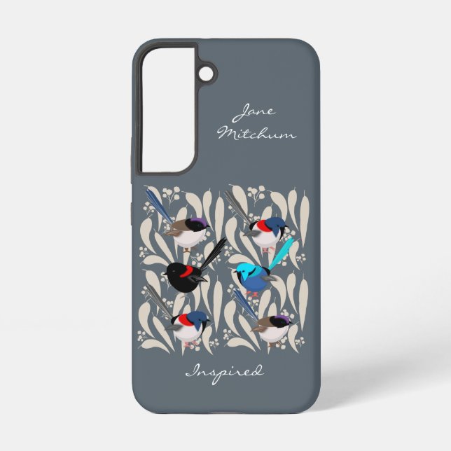 Coque Samsung Galaxy Coque-Mate Fairy Wrens (Verso)