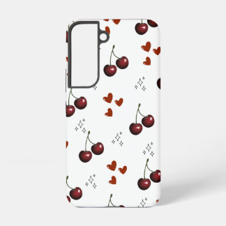 Coque Samsung Galaxy "Coque Samsung Galaxy S22 à motif joli cerisier"