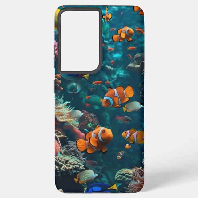 Coque Samsung Galaxy Corail Reef (Verso)