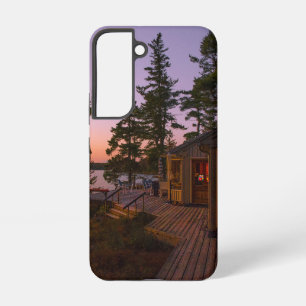 Coque Samsung Galaxy Coucher de soleil au parc Acadia