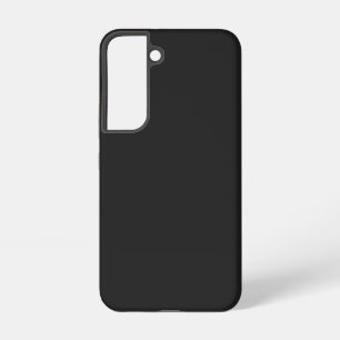 Coque Samsung Galaxy Couleur unie noire étrange