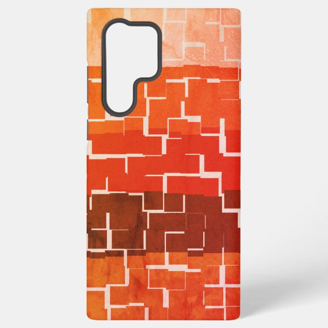 Coque Samsung Galaxy Couleurs d'automne cool rustiques (Verso)