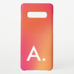 Coque Samsung Galaxy S10  Couleurs simples minimalistes été Gelato initial<br><div class="desc">Couleurs simples minimalistes été Gelato initial Samsung Galaxy S10  Coque</div>