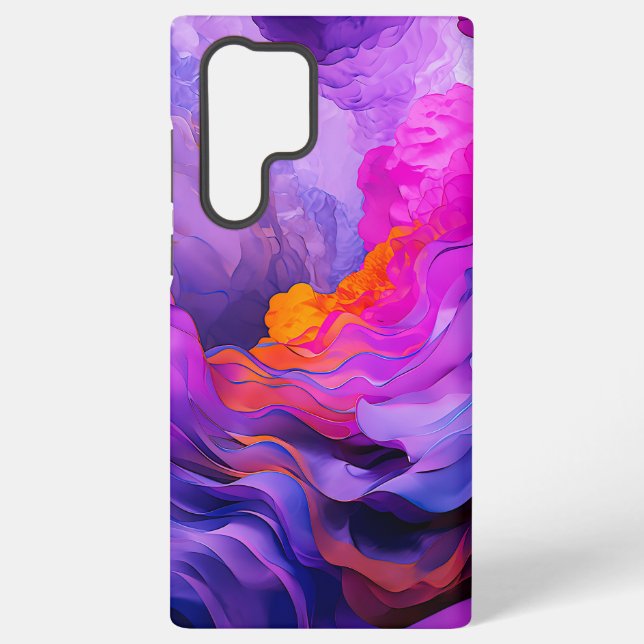 Coque Samsung Galaxy "Courants éthérés" (Verso)