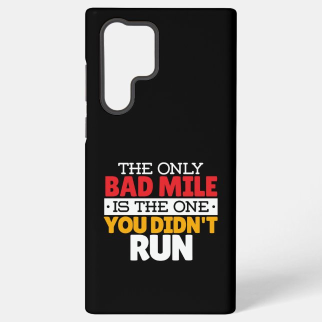 Coque Samsung Galaxy Coureur - Drôle Mille Mille À Courir Citation (Verso)