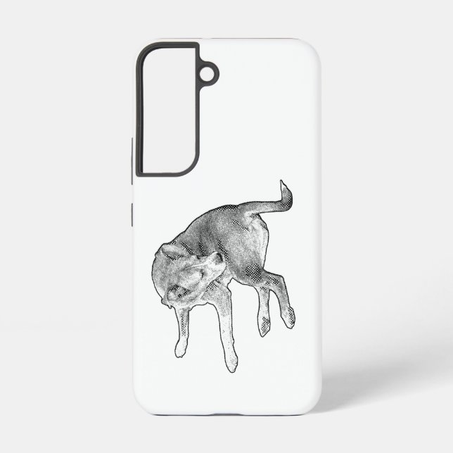 Coque Samsung Galaxy Couverture Pup Joy (Verso)