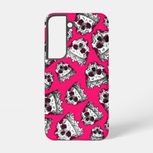 Coque Samsung Galaxy Crânes Couronnés Vintage