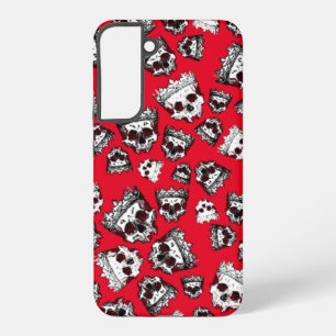 Coque Samsung Galaxy Crânes Couronnés Vintage