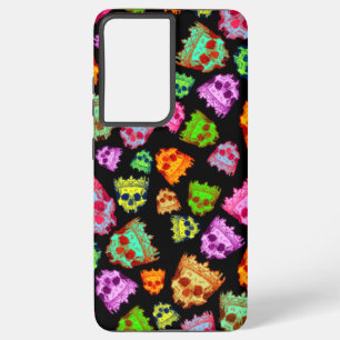 Coque Samsung Galaxy Crânes Couronnés Vintage