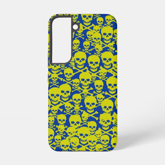 Coque Samsung Galaxy Crânes et os croisés (Verso)