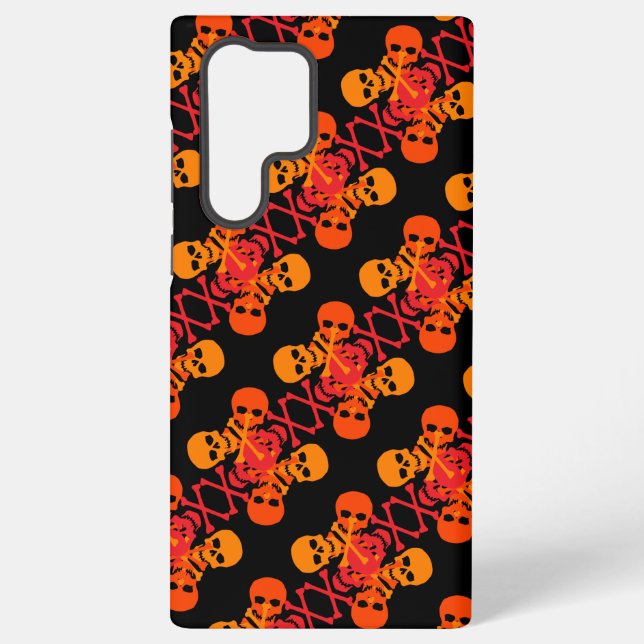 Coque Samsung Galaxy Crânes et os croisés (Verso)