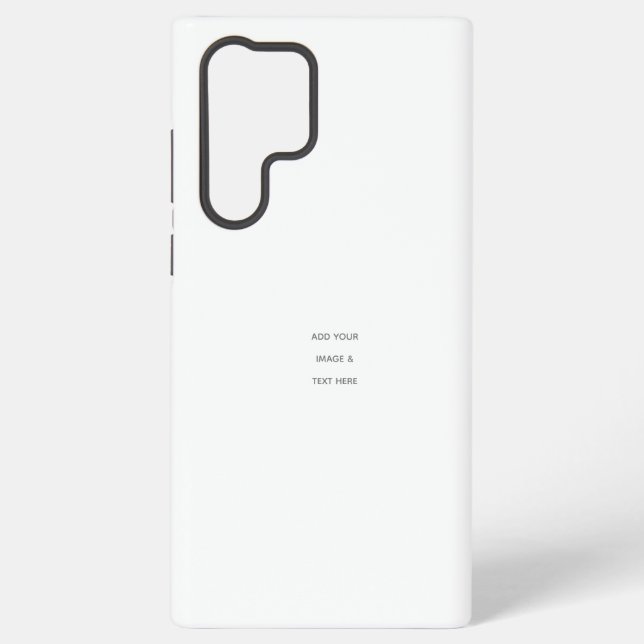 Coque Samsung Galaxy Create Your Own white  (Verso)