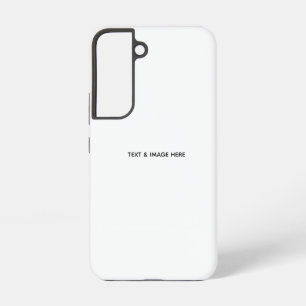 Coque Samsung Galaxy Créez votre propre blanc