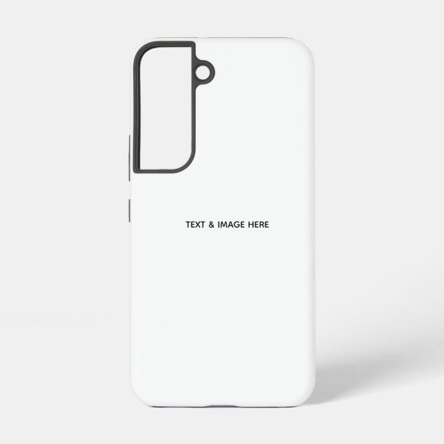 Coque Samsung Galaxy Créez votre propre blanc (Verso)