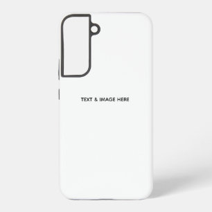 Coque Samsung Galaxy Créez votre propre blanc