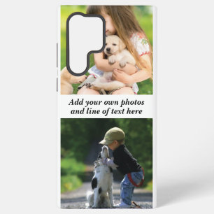 Coque Samsung Galaxy Créez votre propre collage de photos et texte