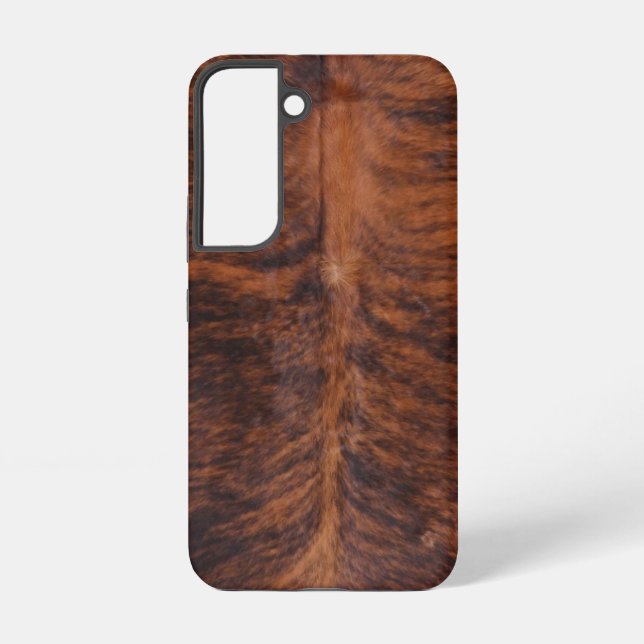 Coque Samsung Galaxy Cuir de vache brindle (Verso)
