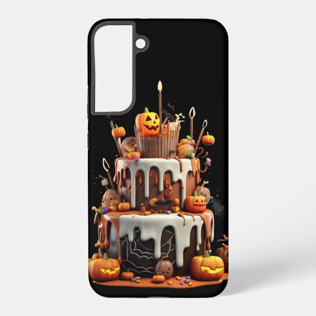 COQUE SAMSUNG GALAXY CUTE HALLOWEEN LAYER CAKE (Verso)