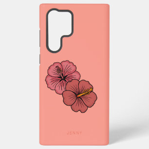 Coque Samsung Galaxy Cute hibiscus motif