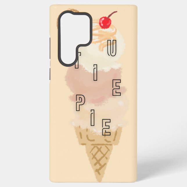 Coque Samsung Galaxy Cutie Pie - Coques de téléphone en glace (Verso)