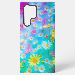 Coque Samsung Galaxy Daisy Dream coloré, tableau à couper le souffle