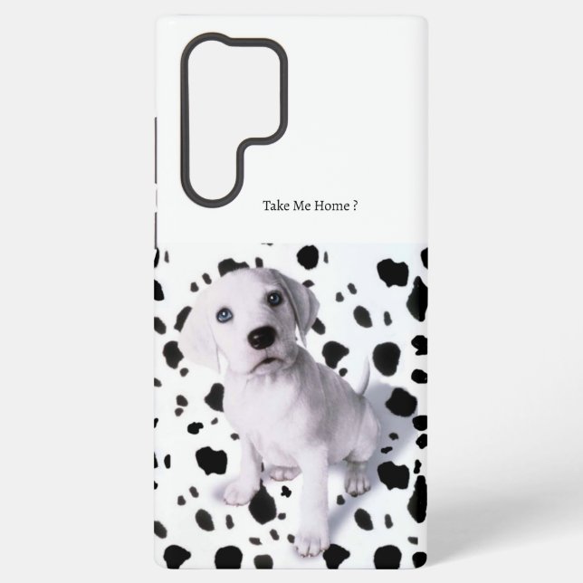 Coque Samsung Galaxy Dalmatien Puppy Galaxy S22 Ultra Coque (Verso)