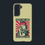 Coque Samsung Galaxy Dame Du Chat Fou Pour Kamala 2024<br><div class="desc">Dame Du Chat Fou Pour Kamala 2024</div>