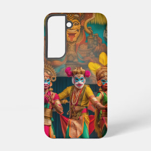 Coque Samsung Galaxy Danseurs masqués de Bali indonésien 