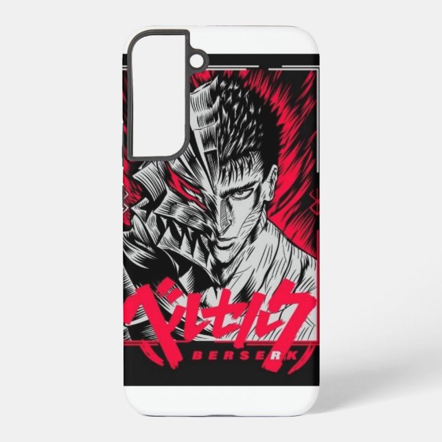 Coque Samsung Galaxy Dark Anime Berserk Guts Armure de Berserker (Verso)