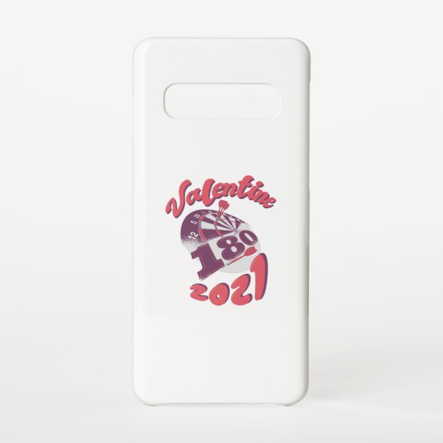 Coque Samsung Galaxy Darts est ma Saint Valentin 2021 (Dos)