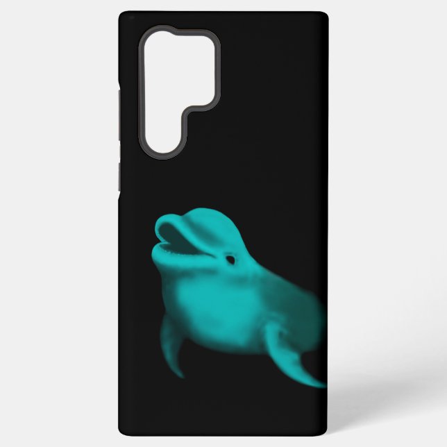 Coque Samsung Galaxy Dauphin Chanceux (Verso)