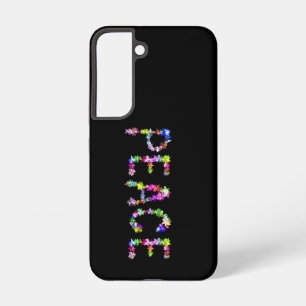 Coque Samsung Galaxy Déclaration de paix et d'amour d'Achempong   Typog