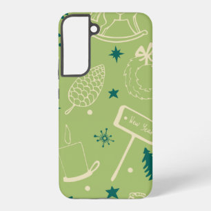 Coque Samsung Galaxy Décoration d'ange Balle Coupe de Noël Décembre Des