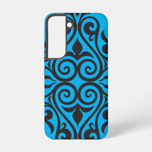 Coque Samsung Galaxy Décoration d'art floral vintage de luxe