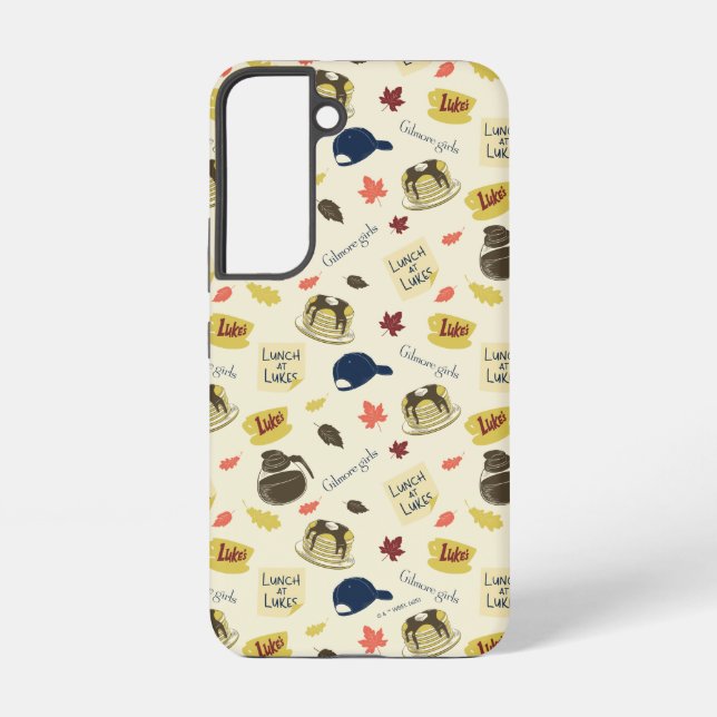 Coque Samsung Galaxy Déjeuner Gilmore Girls au Motif de Luke (Verso)