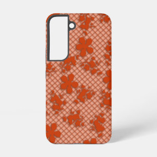 Coque Samsung Galaxy Dentelle noir cuivre floral Samsung Galaxy S6, dur