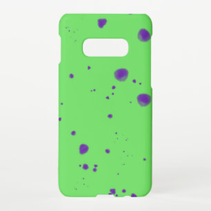 Coque Samsung Galaxy S10E Déploiements en violet vert néon