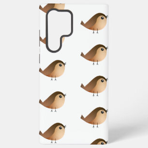 Coque Samsung Galaxy Dessin Animé d'Oiseau Moineau