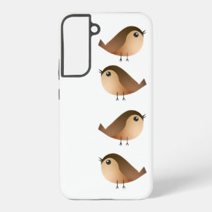 Coque Samsung Galaxy Dessin animé d'oiseau moineau