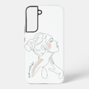 Coque Samsung Galaxy Dessin d'art en ligne - Créatif et Fécond