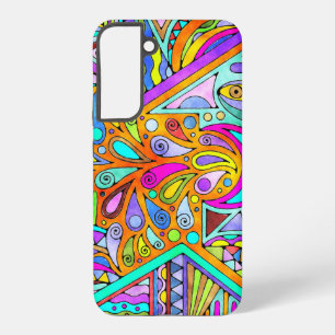 Coque Samsung Galaxy Dessiné à la main par EDDArt - Blah Blah Blah 1
