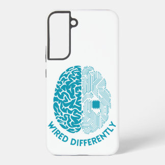 Coque Samsung Galaxy Différent câblé - Cerveau avec câblage électroniqu