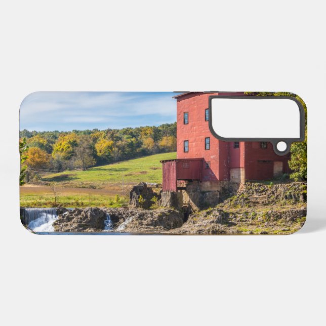 Coque Samsung Galaxy Dillard Mill Automne Samsung Téléphone Case (Verso Horizontal)