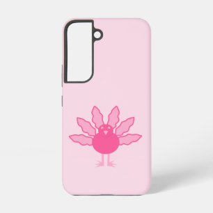 Coque Samsung Galaxy Dinde de Thanksgiving Pretty Pink Baby Girl
