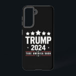 Coque Samsung Galaxy Donald Trump 2024 Reprenez l'Amérique Élection<br><div class="desc">Donald Trump 2024 Reprenez l'Amérique Élection Le Retour</div>