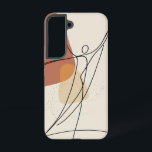 Coque Samsung Galaxy Dossier téléphonique de danse du solde Abstrait<br><div class="desc">Une forme fluide danse avec du calme et du mouvement,  représentant la force gracieuse et le délicat équilibre de la vie dans la simplicité abstraite.</div>
